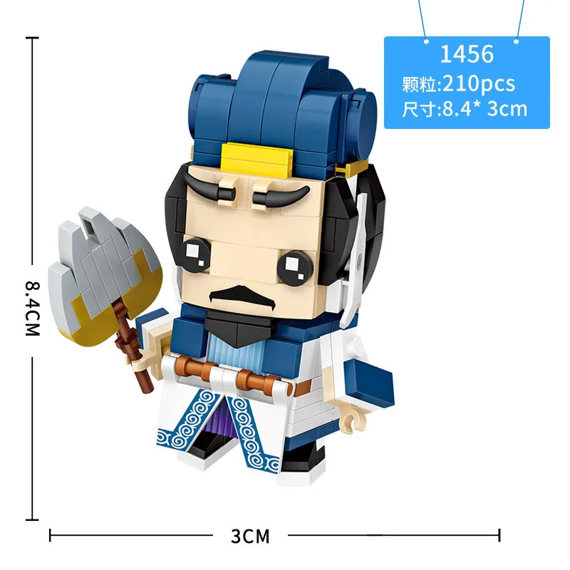 LOZ Blocks Cute Cartoon Head Brick Model Educational Toy Clown Small Anime Brinquedos DIY Building Figure Girl Gifts 1463