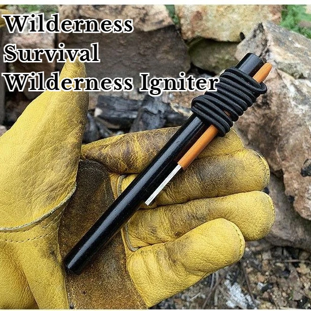 

High-hardness and Super Durable Outdoor Flint Magnesium Rods Large Camping Emergency Fire-fighting Equipment for Wild Survival