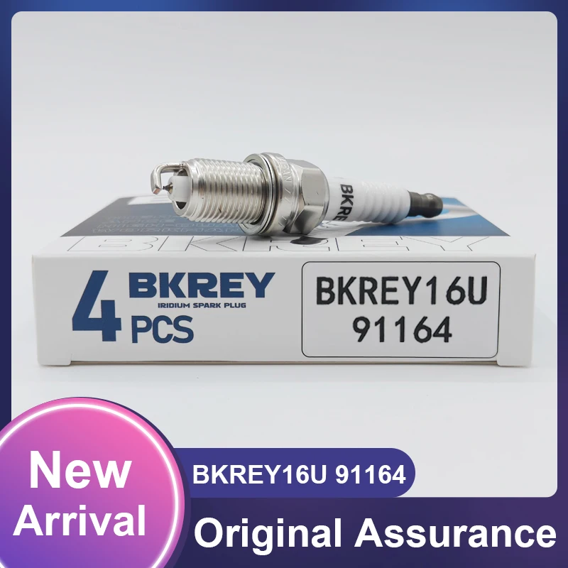 4/20PCS 90919-01164 K16RU11 New Spark Plug For Toyota Yaris Corolla Celica MR2 Vios Paseo 4Runner For BKREY16U 91164 9091901164