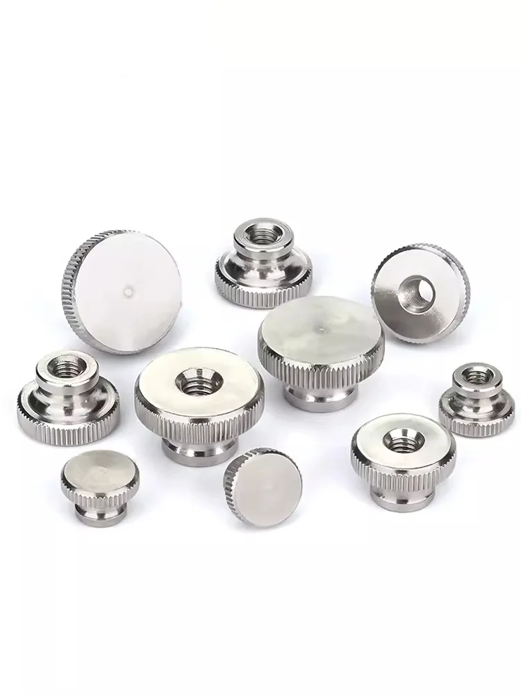 GB806 DIN466 304 Stainless Steel Knurled Thumb Nut Hand Tighten Nut 3D Printers Parts