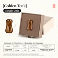 1pc Golden Teak