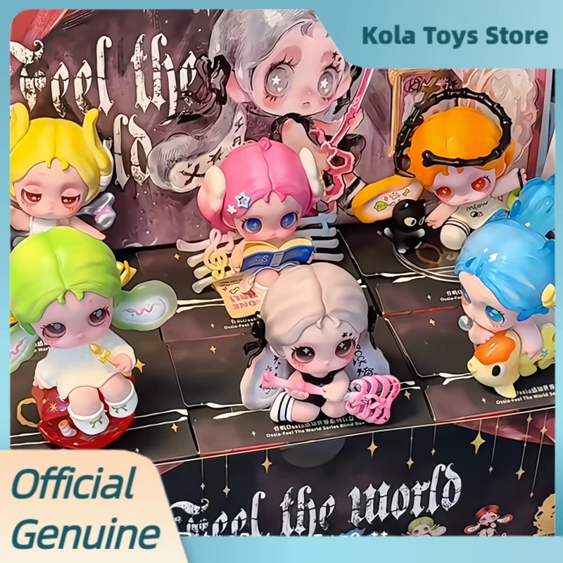 

Подлинная Ossia Feel The World Series слепая коробка Kawaii фигурка модель куклы модная игрушка Ossia Mystery Box милый декор для рабочего стола подарок