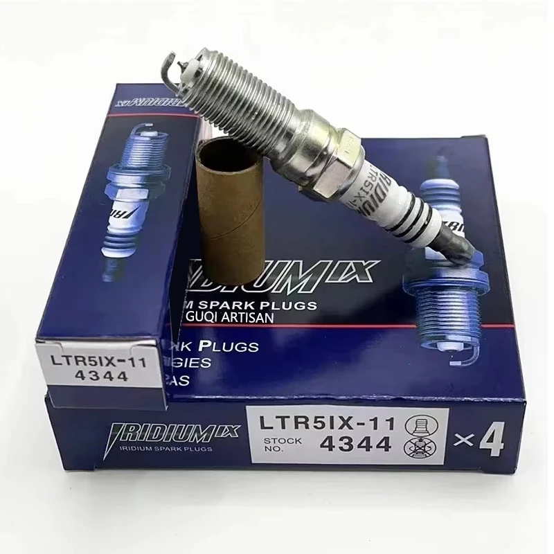 4/6PCS Iridium Spark Plug 4344 LTR5IX-11 for Buick Lacrosse Regal Cadillac ATS Chevrolet Colorado Impala Ford Escape Mazda