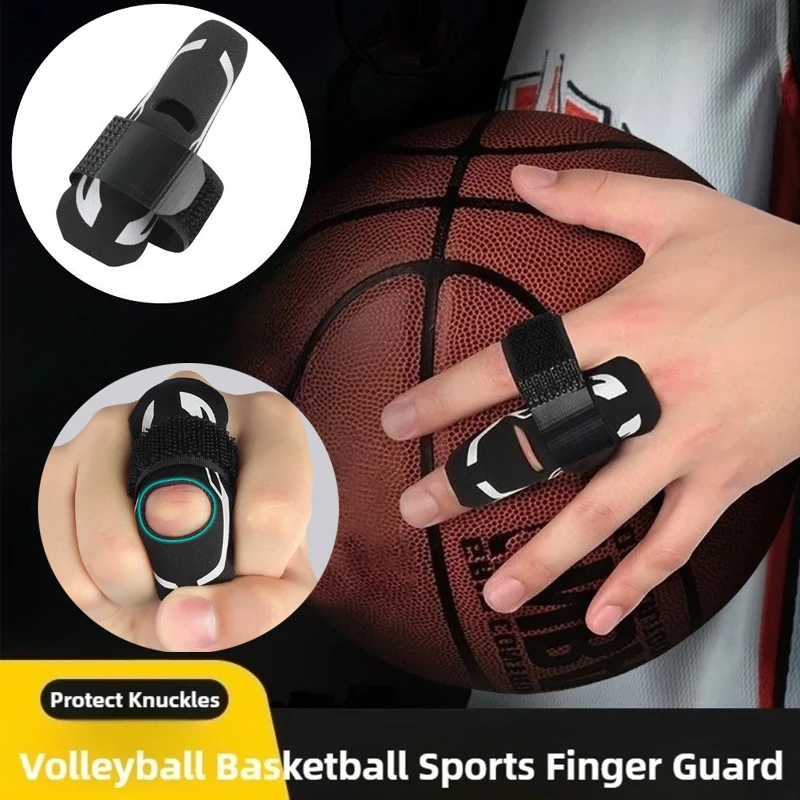 1PCS Fingers Sleeves Protectors Adjustable Trigger Finger Brace Splint Support for Sports Basketball Volleyball Tennis Baseballs
