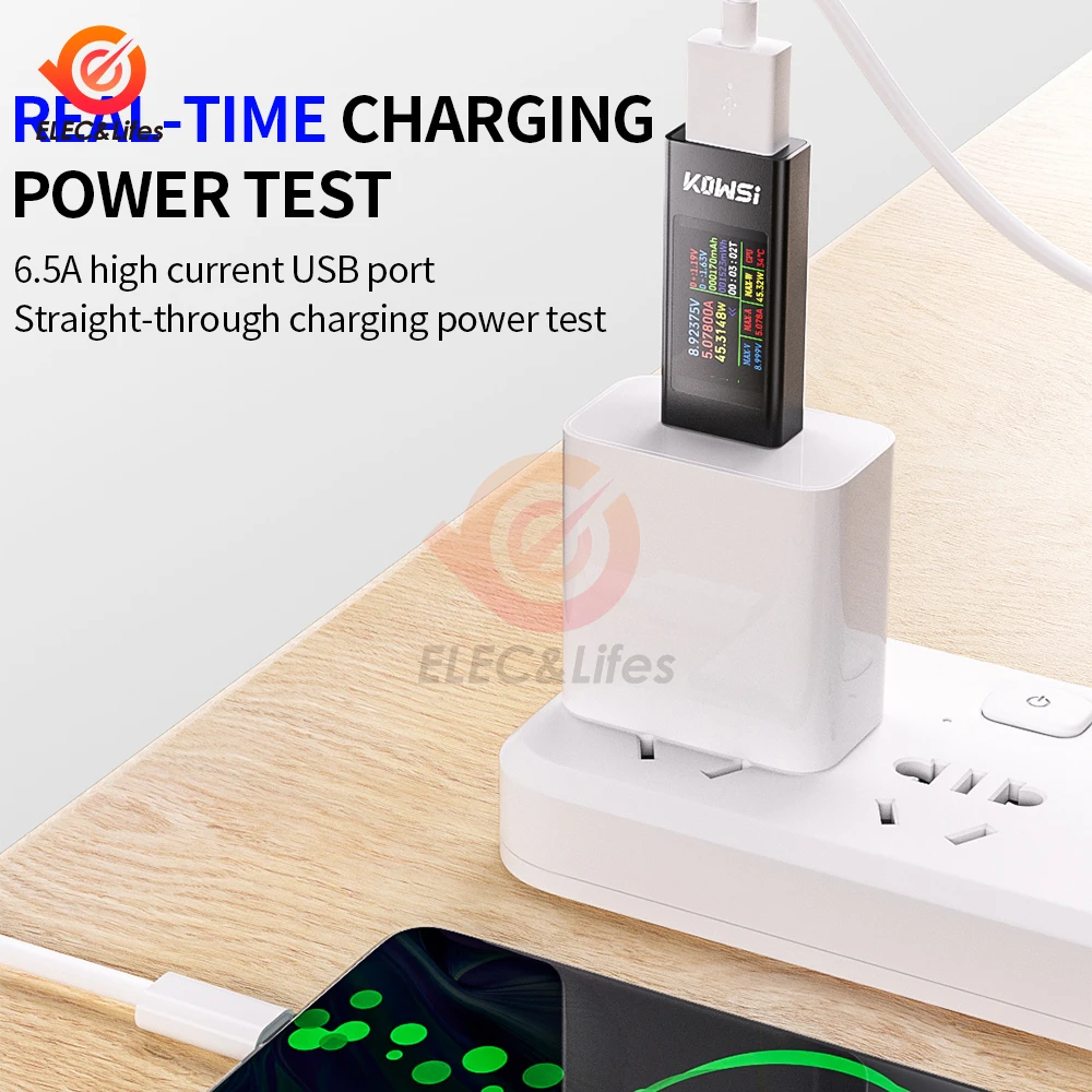 USB Tester DC 4-30V 0-8A 360W Digital Voltmeter Amperimetro Spannung Strom Meter Amperemeter Detektor power Bank Ladegerät Anzeige
