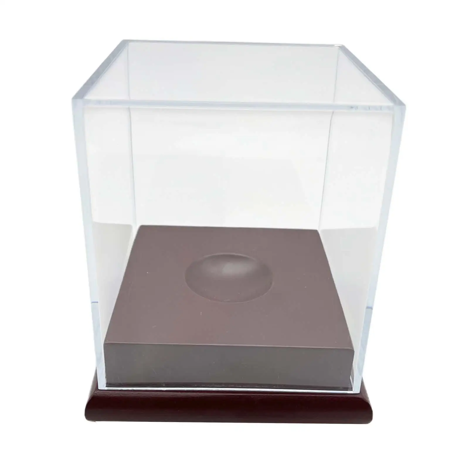 Baseball Display Case Memorabilia Display Box Clear Square Cube Protector Baseball Box for Souvenir Storage Box Holder