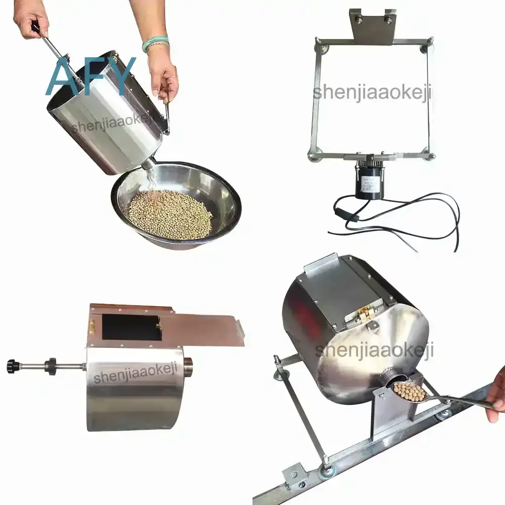Máquina Tostadora de Café Automática para Uso Doméstico, para Granos Tostados, Salsa de Chile Frita, Máquina para Tostar y Freír Mijo, Uso Doméstico