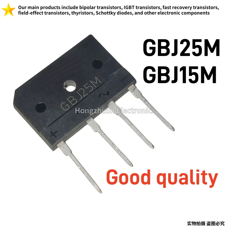 5/10PCS GBPC5010 GBPC3510 GBPC2510 ZIP-4 Single phase rectifier bridge stack square bridge
