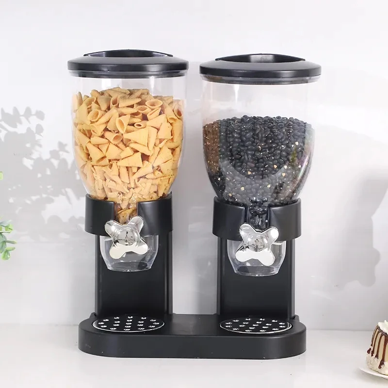 Large Grain Dispenser Rice Food Dispenser Containers Storage With Sealed Lid For Peanut Barley Millet And Cereal