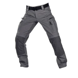 Pantaloni Casual tattici da uomo pantaloni Cargo tattici impermeabili multitasche resistenti all'usura pantaloni da lavoro da trekking all'aperto maschili