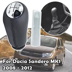 Per Dacia Sandero MK1 Megane 2 MK2 Clio III MK3 Sandero Opaco MT Pomello del cambio Shifter Stick Penna Headball Braccio a sfera Nero Grigio