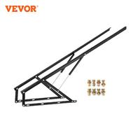 VEVOR Pair Of 5FT 4FT Heavy Pneumatic Storage Bed Lift Mechanism Gas Spring Strut Support Hinge Bed Sofa Storage Space Saving