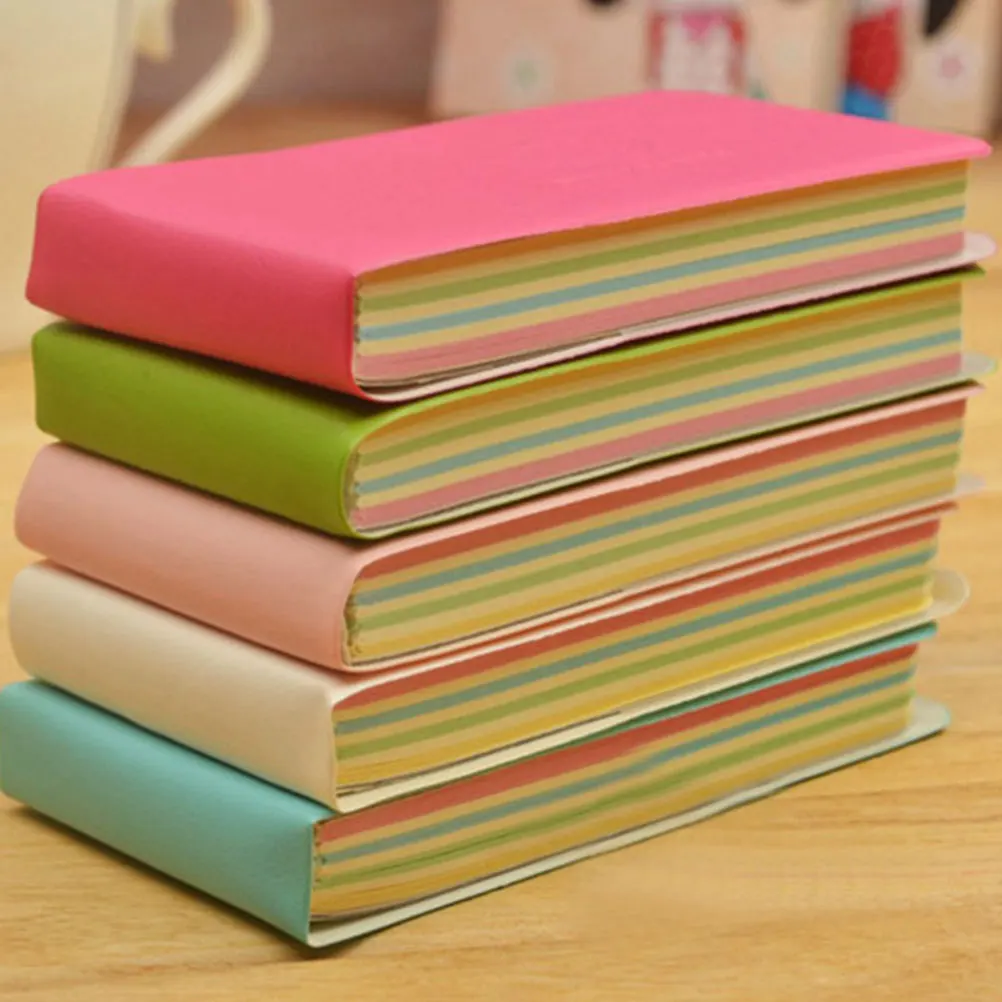 

6 Smile Face Notepads Cute Stationery Multi Function Planning Memo Pads Tearable Tabs Page Markers School Office Supplies