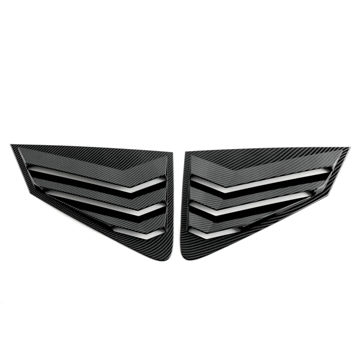 

Rear Side Window Louvers Air Vent Scoop Shades Cover Blinds Trim for Toyota Yaris Cross 2023 2024 Southeast Asia Version