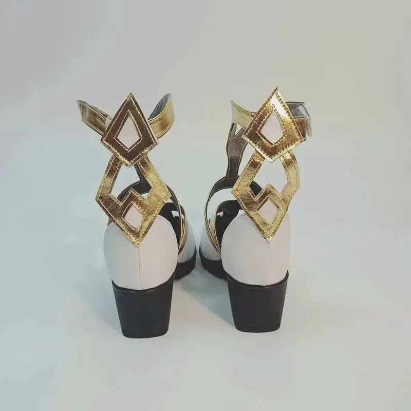 

Anime Cosplay Shoes Game Genshin Impact Kaveh Boots PU Leather Accessories Halloween Party Props Giftss;2'd,5.h;