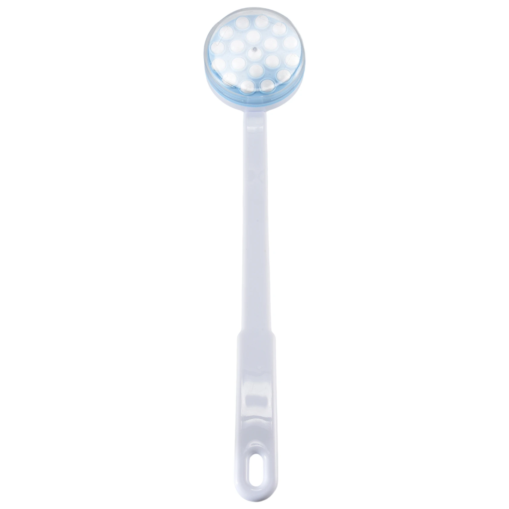 ABSJ-Long Handled Lotion Oil Cream Applicator Head Body Leg Back Bath Brush Scrub Massager Shower Rubbing Brush Bath Supplies To