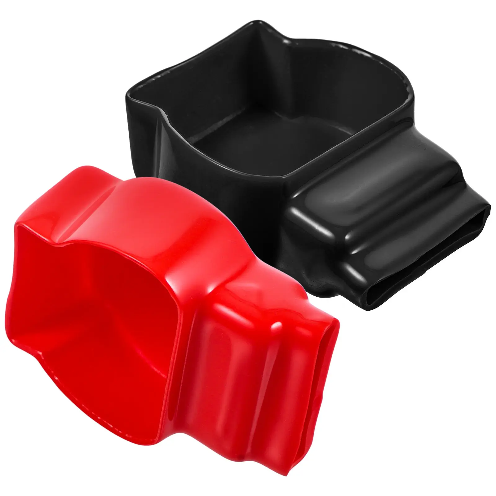

2Pcs Insulation Protector Caps for Terminals Heavy-Duty Flame-Retardant PVC Covers Ideal for Cars Trucks Motorcycles