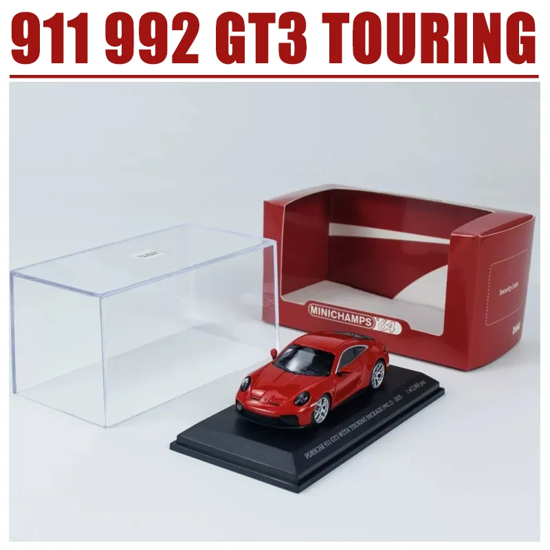 

Minichamps 1/64 911 992 GT3 TOURING Alloy Toy Motor Vehicle Diecast Metal Model Gifts
