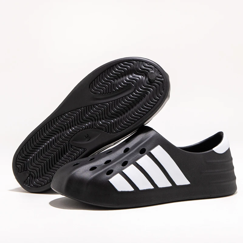 Couples Casual Breathable Fashion Hole Shoes Summer Non Slip Breathable Slippers Thick Bottom Versatile Beach Trend Outdoor Sa