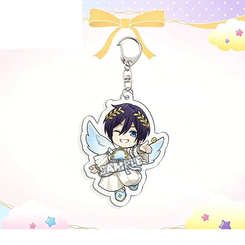 Anime  Noragami Yukine Angels and Demons Ver Q-Style Acrylic Pendant Keychains Bag Decorations Gifts For Friends
