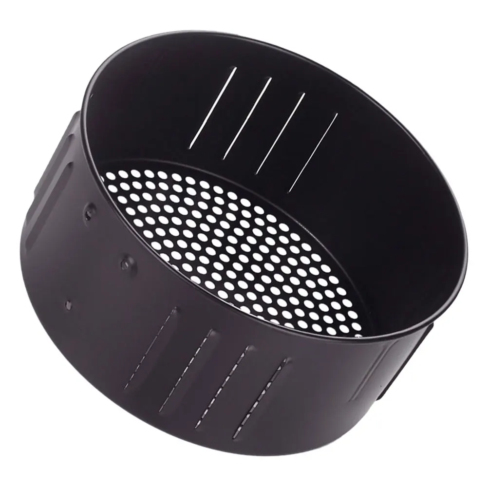 

Air Fryer Replacement Basket 35L Round Kitchen Accessories Smooth Dishwasher Baskets Oil Draining Practical Use