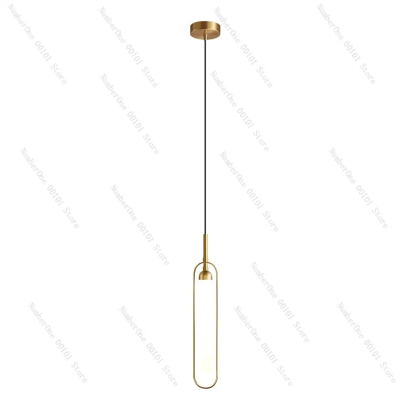 

Luxury Wall-Mounted Pendant Light, Small Fish Line Design for Study, Bedroom, and Living Room, High-End Wall-Hanging Light