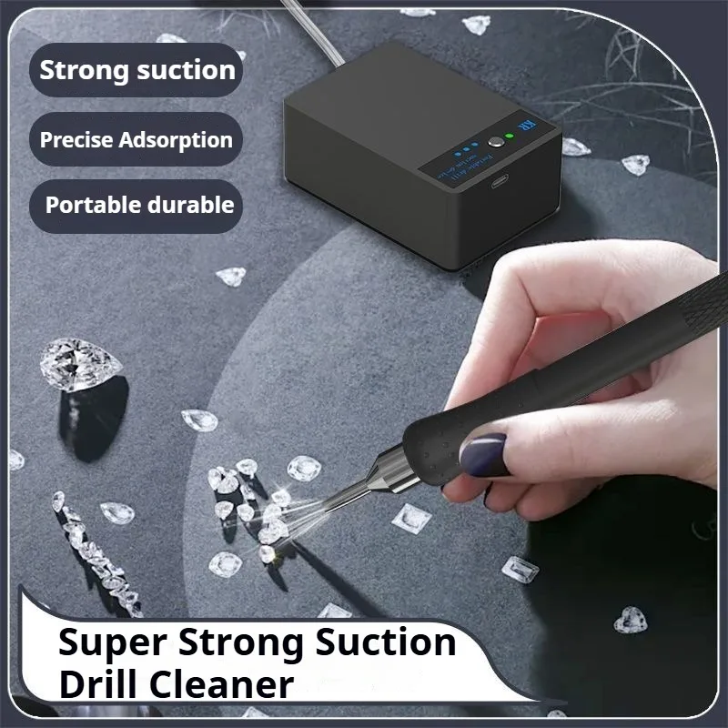 

Wireless Vacuum Suction Drill Pen Durable Labor-saving Electric Diamond Painting Tool Diamond Art DIY Rhinestone Crafts Tool