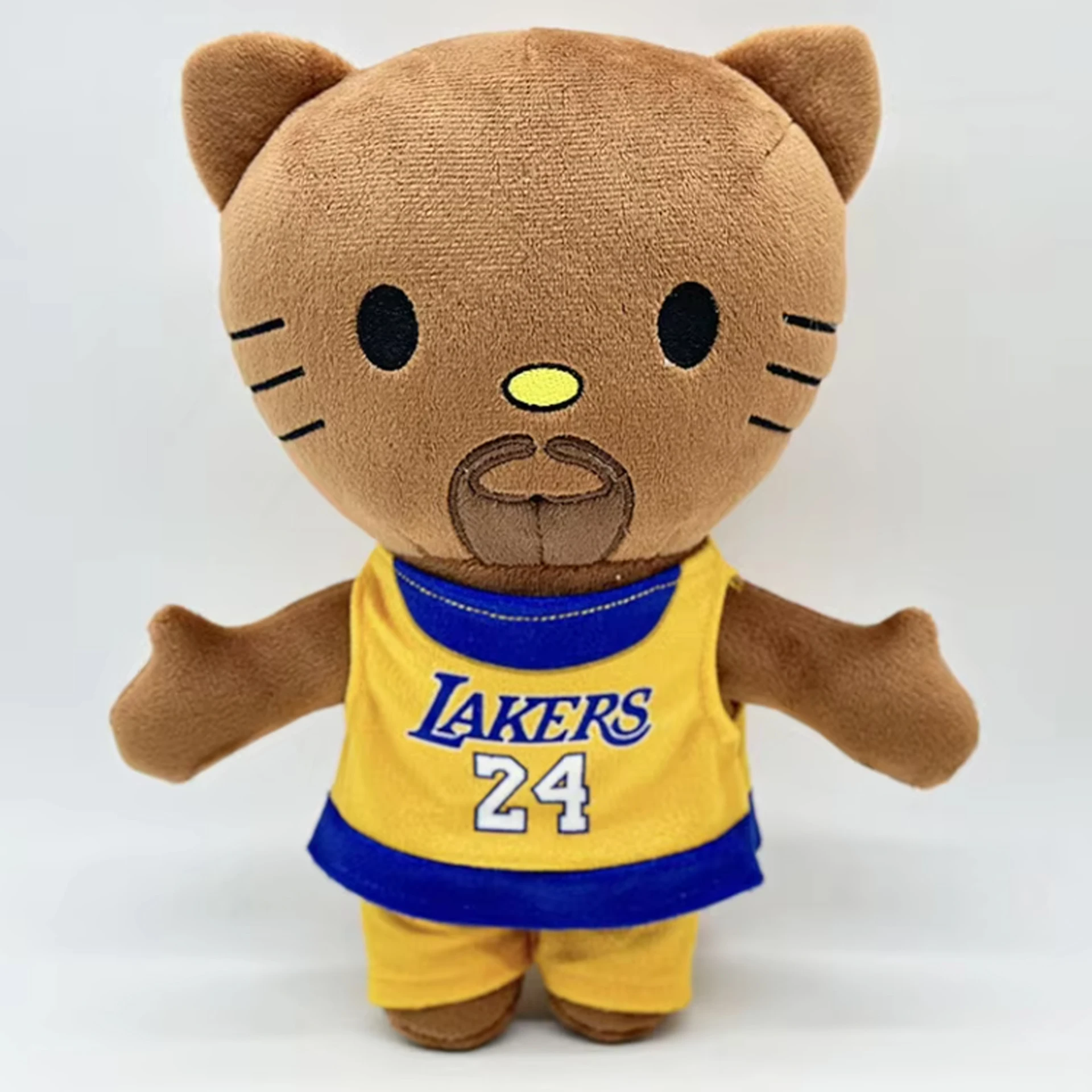 Hello Kitty as Kobe Plush Doll Plushies Soft Stuffed Toys 23cm Cute Kids Boys Girls Birthday Christmas Gifts