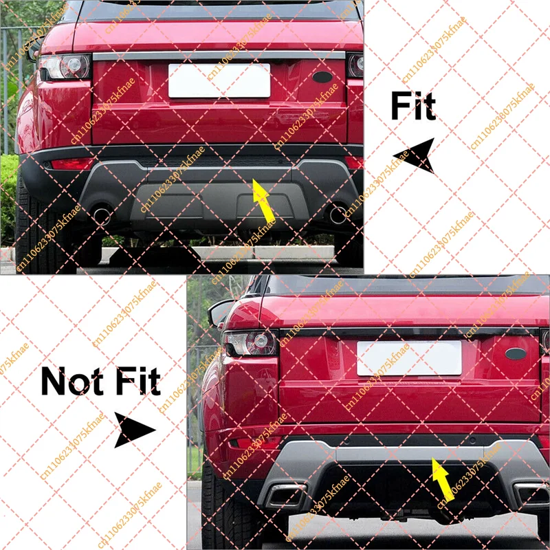 New Rear Bumper Lower Central Gray Trim Cover for 2012-2018 SUV Accessories OE A65M