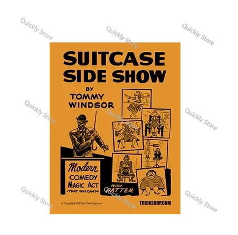 Suitcase Sideshow by Tommy Windsor Magic tricks (Instant Download) Quickly send