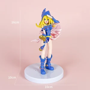 14cm Anime Yu-Gi-Oh! Sosok Gadis Monster Duel Yugioh Gadis Penyihir Gelap Yugi Muto PVC Action Figure Model Mainan Hadiah Natal 12 action figure penjualan terbaik yugioh - №
