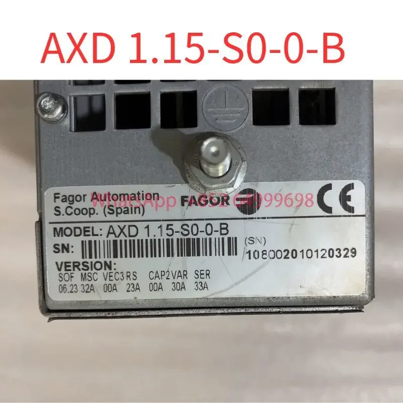 

Сервопривод AXD1.15-S0-0-B Подержанный тест ОК