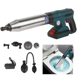Electric tToilet Dredger Pipe High Pressure Dredging Tool Rechargeable Lithium Battery Sewage Drainage Pipe Cleaning Machine