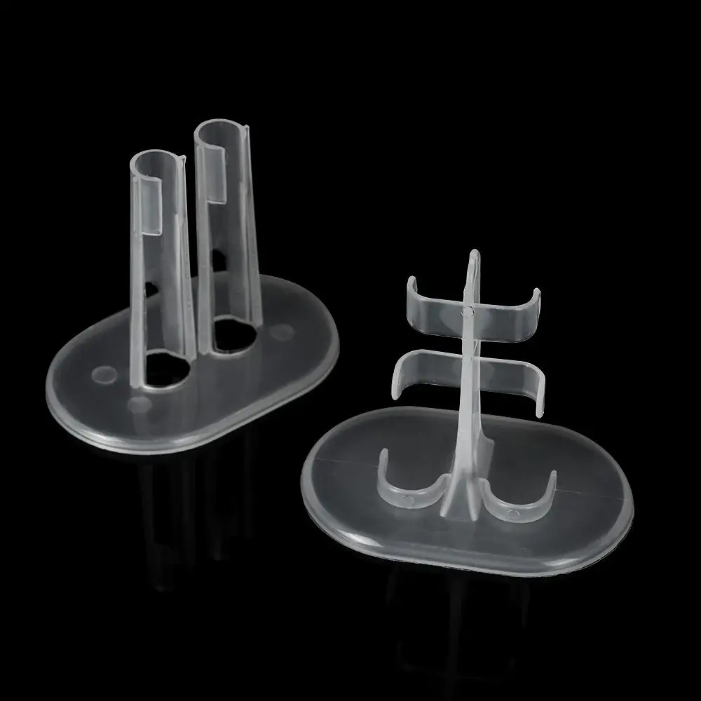 5PCS/Set Transparent Plastic Doll Stand Doll Display Holder For Dolls Stands Doll Accessories Clear Doll Support Leg Holders