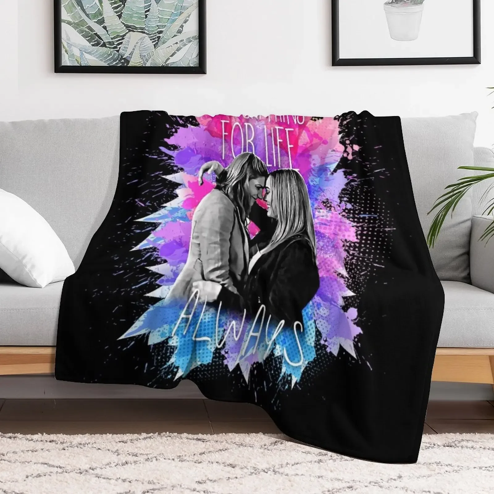 Ava and Sara - Avalance Throw Blanket Air Conditioner Soft Blanket for Office Home