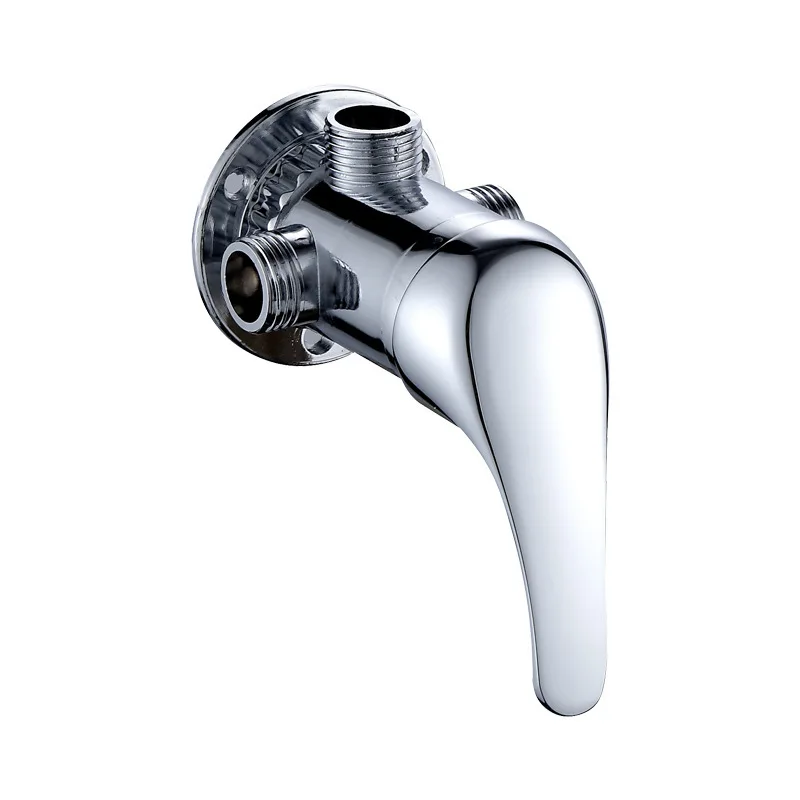 3 way Bathroom Faucet Mixer Valve Shower Connector Valve Solar Water Mixing Valve Hot Cold Switch Valve Shower Faucet Tap