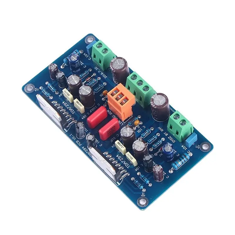 ELECT-High-Fidelity Low Noise, Low Distortion TDA7294 70W Dual-Channel Stereo Audio Amplifier Power Amplifier Board