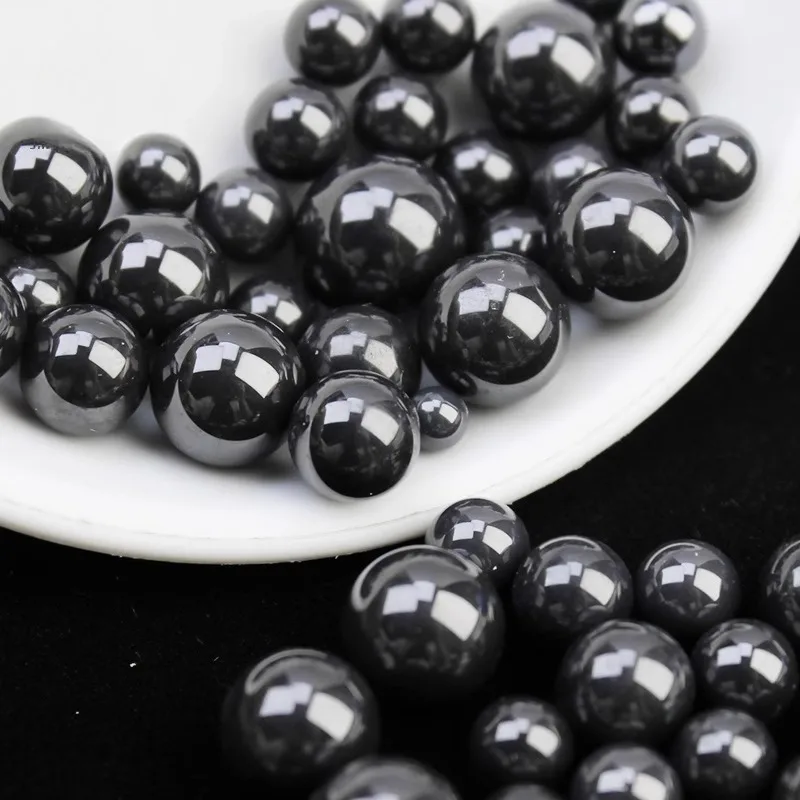 Silicon nitride ceramic ball 0.8/1.2/1.5/2/2.381/2.5/2.778/3.175/3.5/4/5/6/7/8.731/9.525/11/12.7mm high-precision ceramic ball