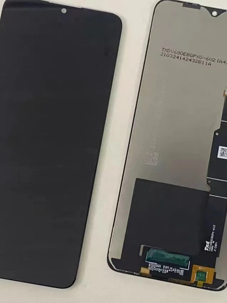 Tcl20se / T671h / T671f Wyświetlacz LCD z ramką, ekran dotykowy, montaż wyświetlacza Tcl20se / T671h / T671f