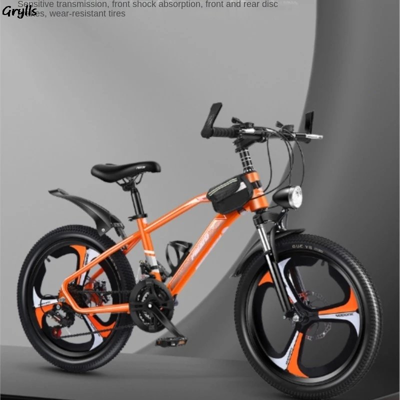 

Disc Brake Mountain Bike for Children Variable Speed 8-15 Years Old 21 Speed