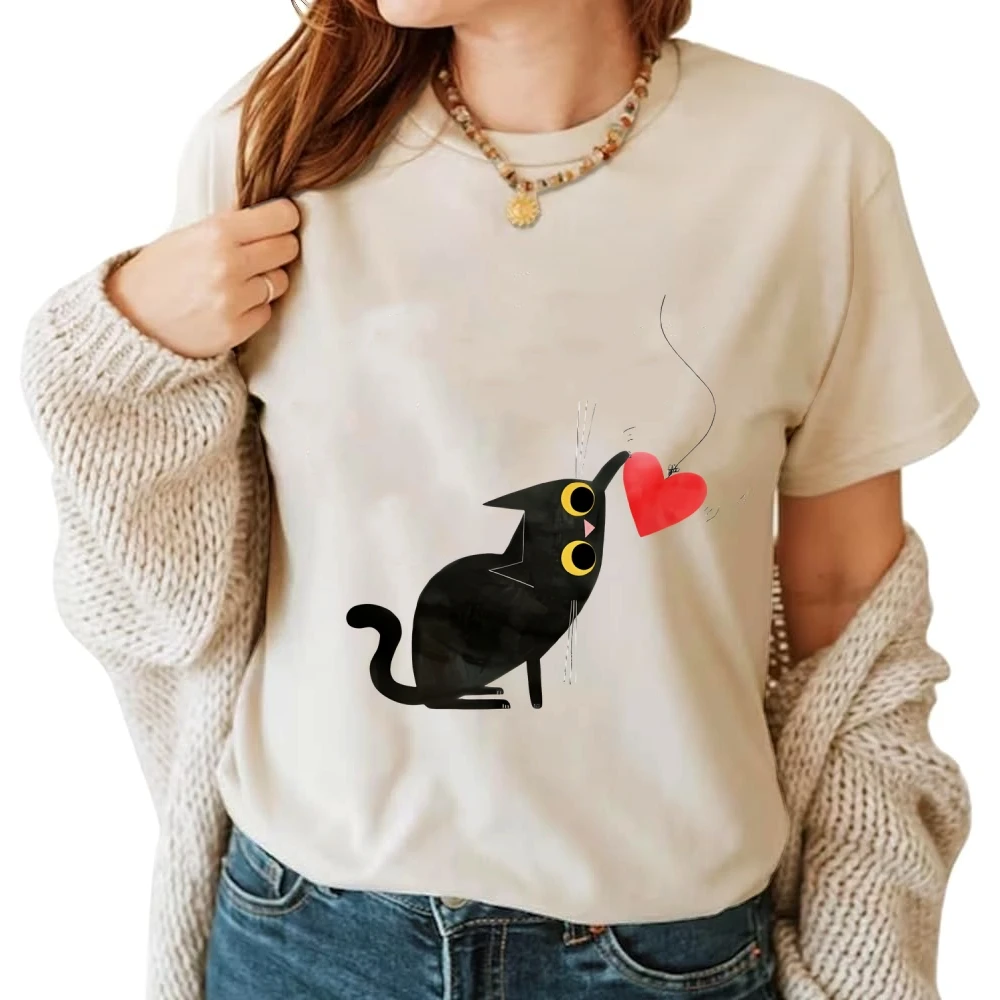 

Loose and Comfortable Grunge Style Short-Sleeved T-Shirt for Women | Cute Hand-Painted Style | Gothic Casual | Lazy Street Style