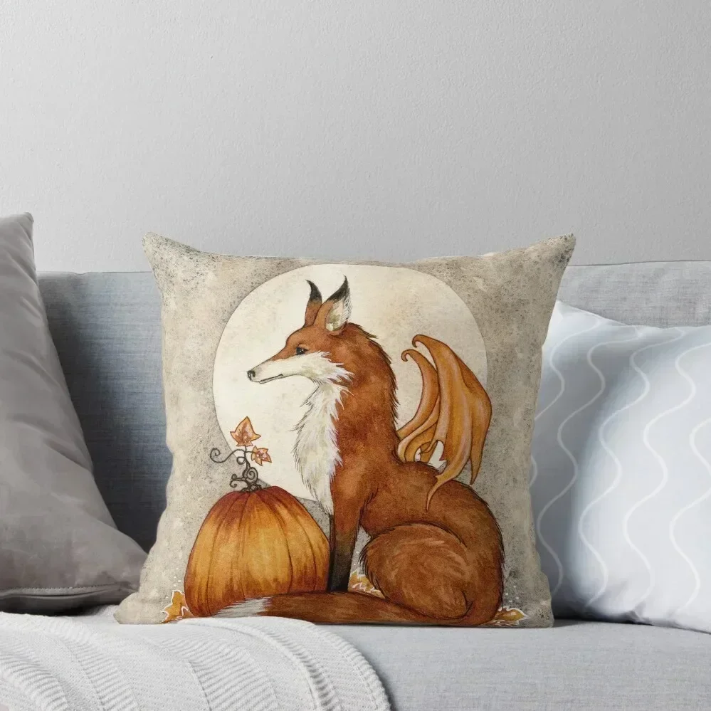 

Fox Moon Throw Pillow Christmas Cushion For Home christmas ornaments 2025 pillow cover christmas Custom Cushion pillow