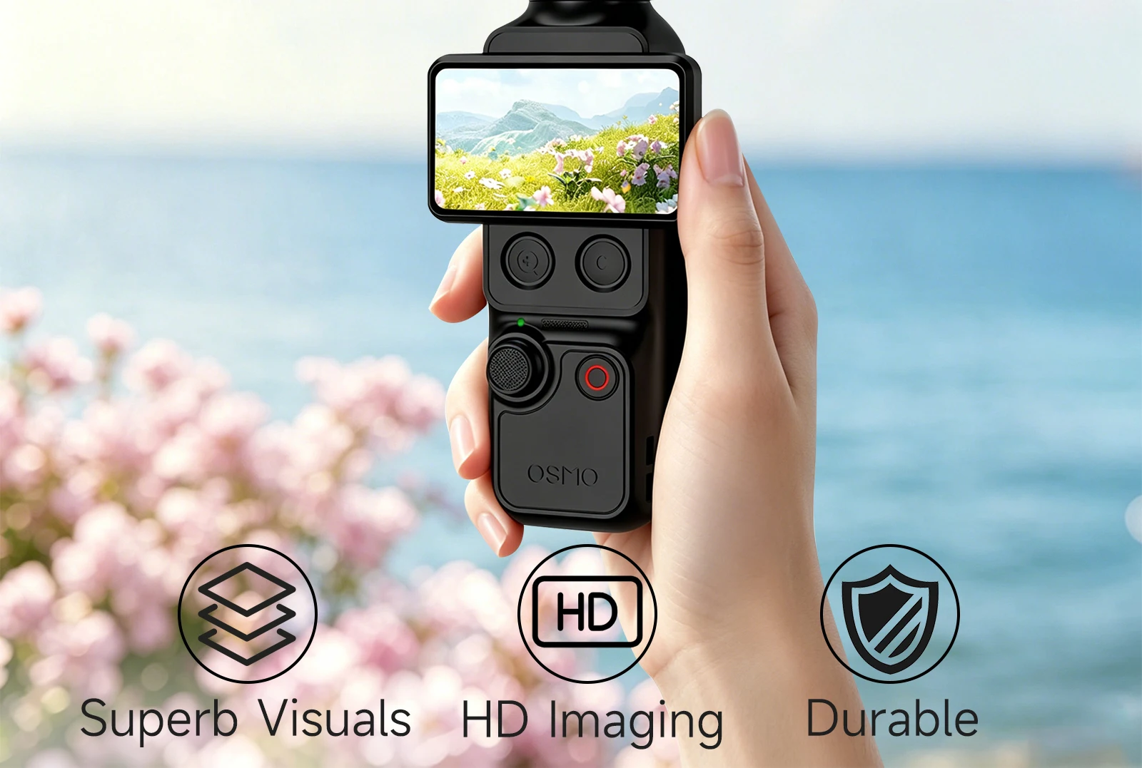 Kamera-Objektivfilter-Set für DJI Osmo Pocket 4 PRO ND 8 16 32 64 NDPL CPL MCUV Filterset Kratzfestes Optisches Glas Zubehör – Detail 2