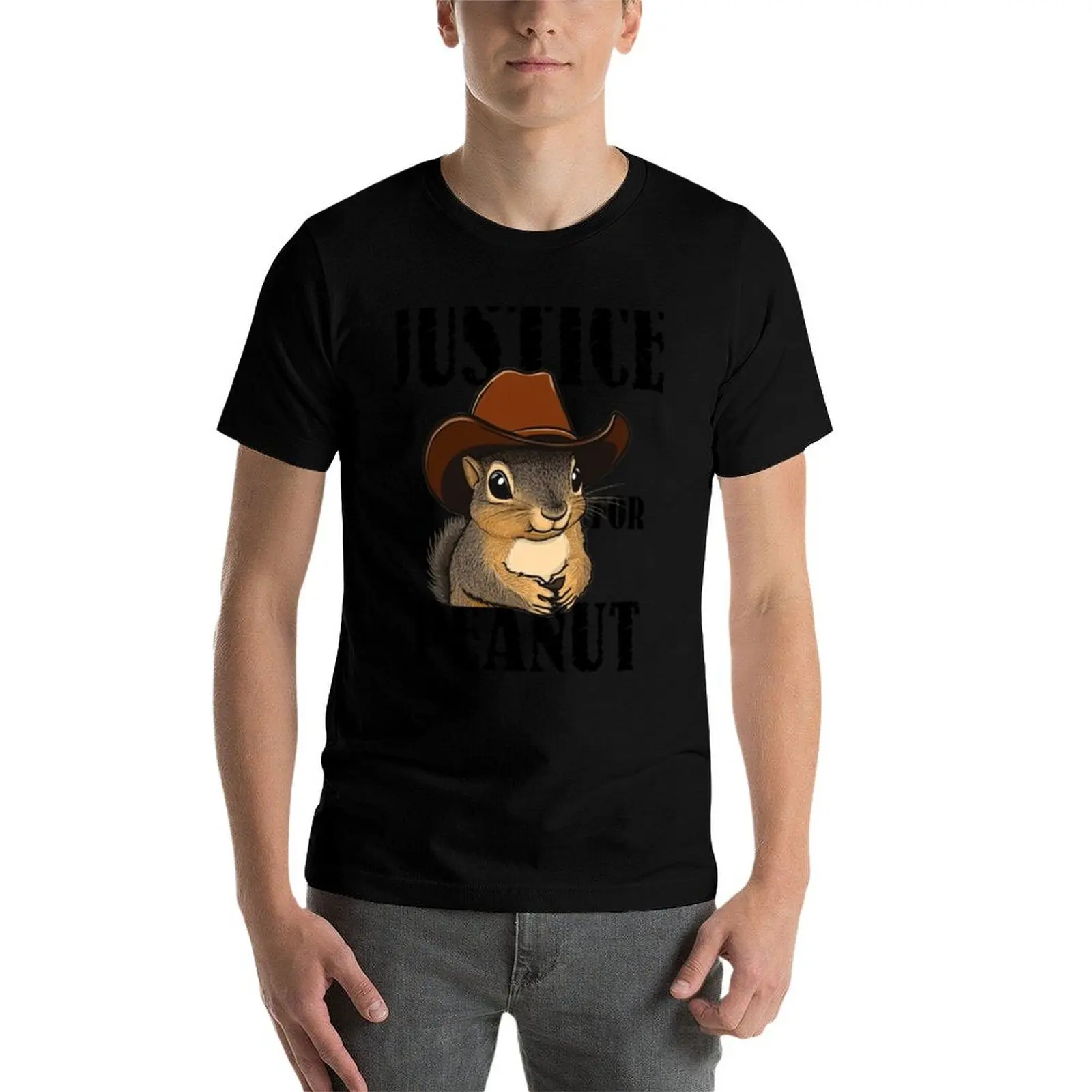 

Save The Squirrels Justice For Peanut The Squirrel T-Shirt t shirt man luxury cotton t shirt man mens graphic t shirts T-Shirt