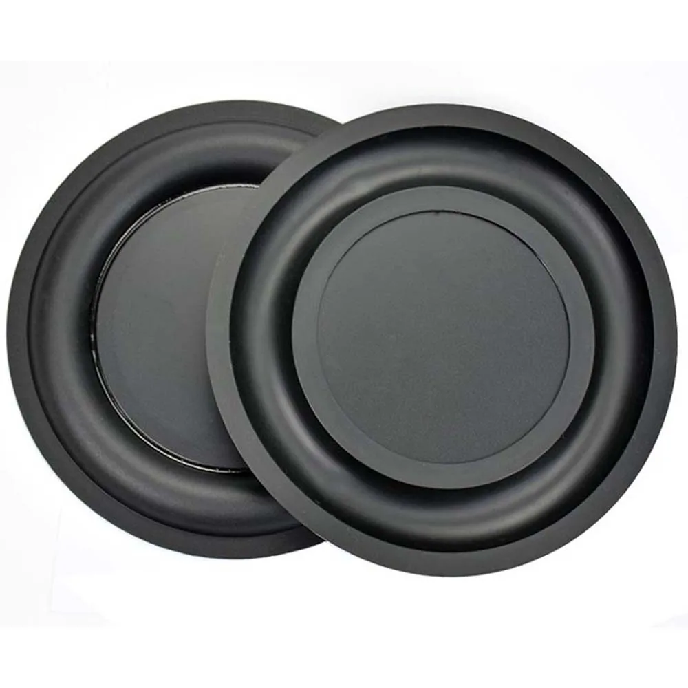 2pcs 50mm Repair Kit Subwoofer Speaker Home Theater 40mm Speaker Vibration Membrane Passive Radiator Bass Rubber Woofers