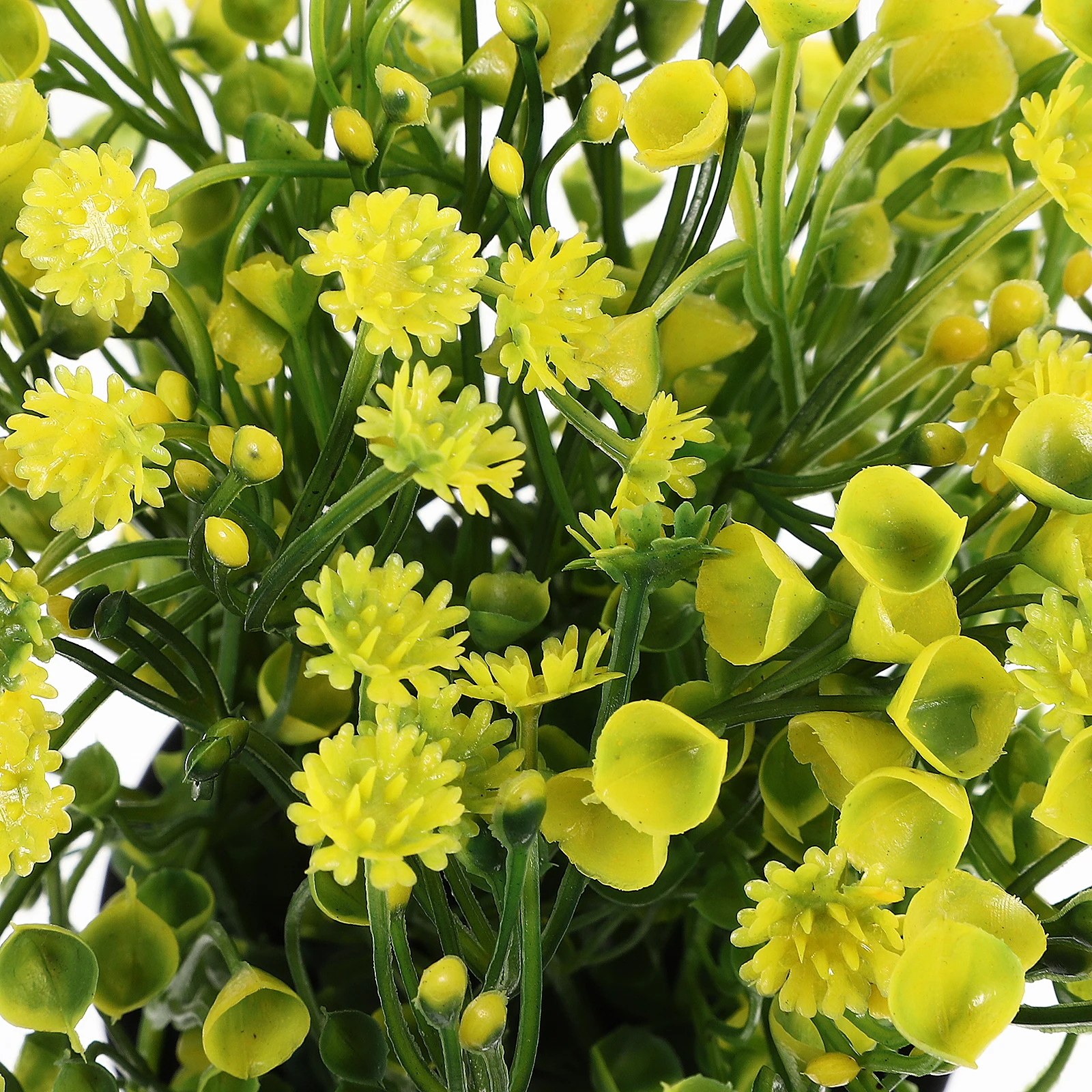 

Potted Artificial Flower Bonsai Faux Plant Fake Plants Desktop Small Decorative Decoration