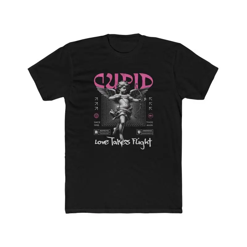 

Cupid T Shirt Love Talks Flight Casual Wear Valentine