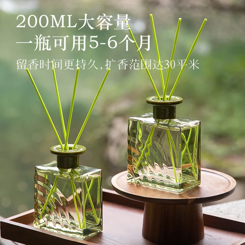 150ML beautiful green water ripple tea vine branch Aromatherapy. Delicate incense ornaments. Long-lasting indoor fragrance