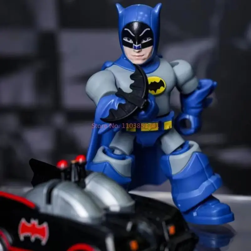 Blokees Dc Heroos Defender Version Vol.1 باتمان شخصيات الحركة الأصلية صندوق أعمى Bvs بن أفليك باتمان باتموبيل صندوق غامض