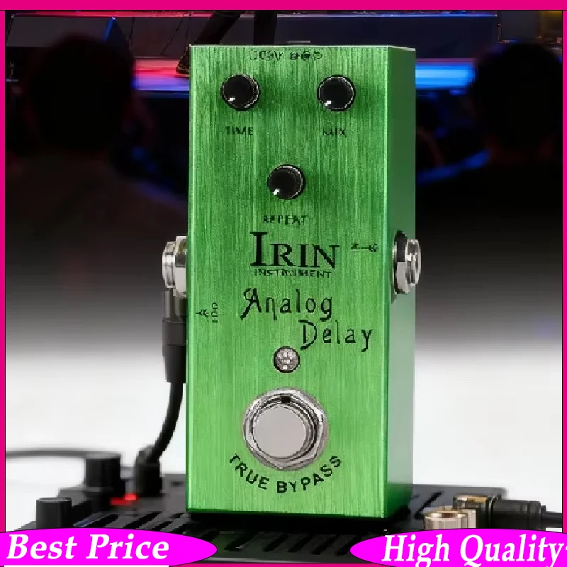 

Аналоговая педаль задержки IRIN AN-02 для электрогитары, с цифровой схемой True Bypass, аксессуар для создания эффектов